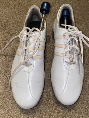 Adidas Tour 360 Golf Shoes Womens 10 White